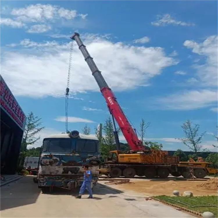 泰山吊车出租｜16吨汽车吊｜工地吊装/设备吊运｜灵活调度_专业团队